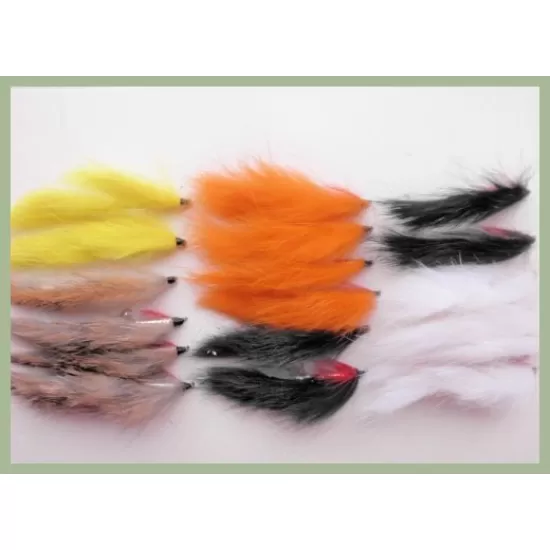 18 Coloured Zonkers, Unweighted, mixed 8/10