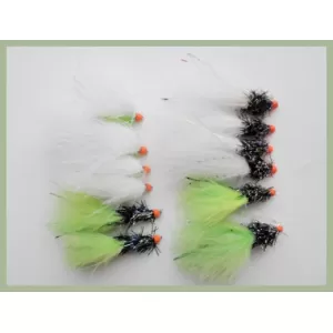 12 Hotheads - Lime, White, Cats