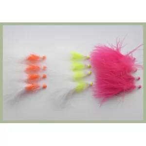 12 Two Tone Hothead SLIX - Orange, Pink, Chartreuse