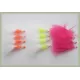 12 Two Tone Hothead SLIX - Orange, Pink, Chartreuse