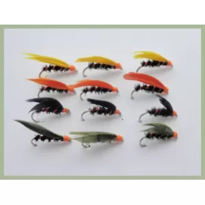 12 Wet Cormorant, Yellow, Olive, Black and Orange
