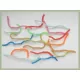 18 Unweighted Squirmy Worms, Mixed Colours