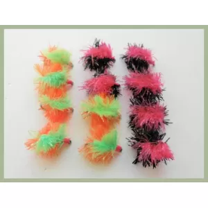 12 BARBLESS Two Tone Blobs