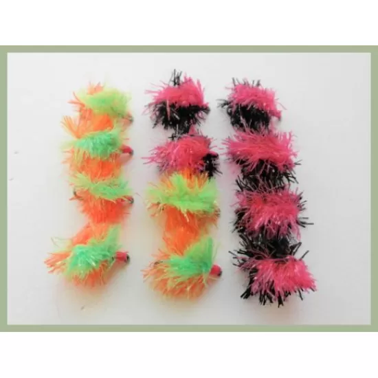 12 BARBLESS Two Tone Blobs