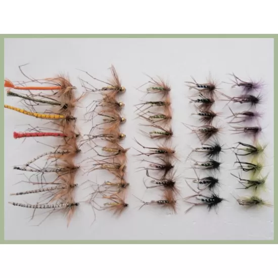 40 Daddy (16) and Hopper (24) Flies