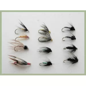 12 Wet Flies - Spider patterns
