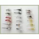 18 Parachute Dry Flies - 8 varieties