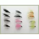 12 Mixed CDC F  Flies - All colours