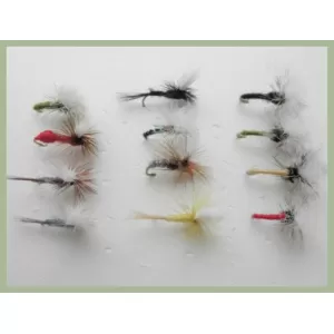 12 Parachute Dries - Inc Hares Ear, Cahill, Terrys and KLINKS