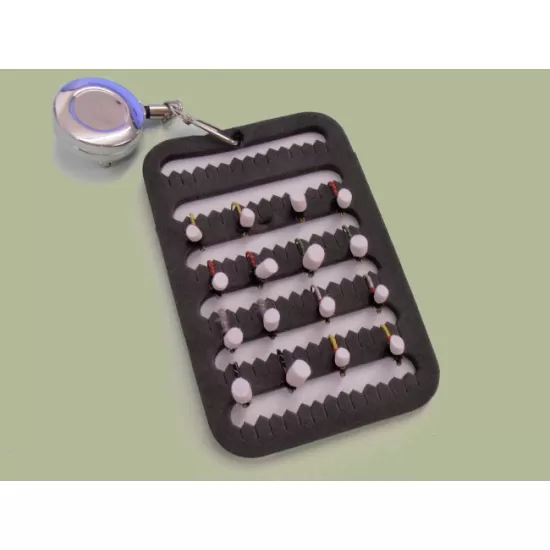 16 Suspender Buzzer on a Fly Patch with a Zinger