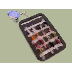 16 Shipman Buzzer on a Fly Patch with a Zinger