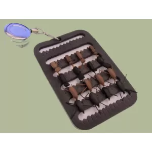 16 Beetles - on a Fly Patch with a Zinger