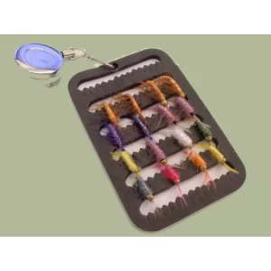 16 Shrimp and Scud on a Fly Patch with a Zinger