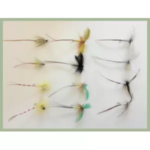 12 Mayflies inc French Partridge and Parachute