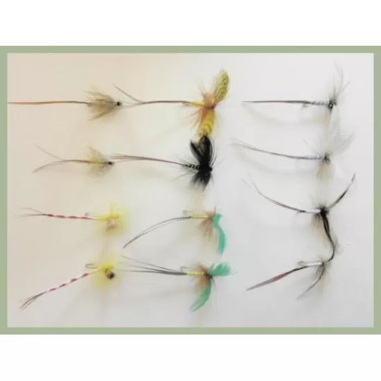 12 Mayflies inc French Partridge and Parachute