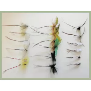 18 Mayflies inc French Partridge, Parachute and Nymph