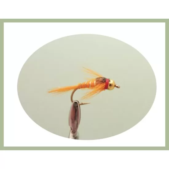 30 Barbless Mixed Goldhead Nymph - Named