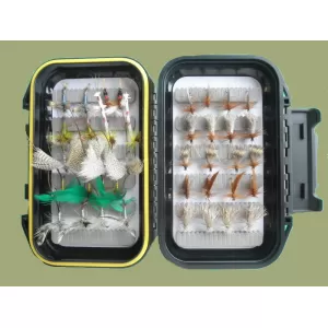 40 Boxed Sedge with Mayflies