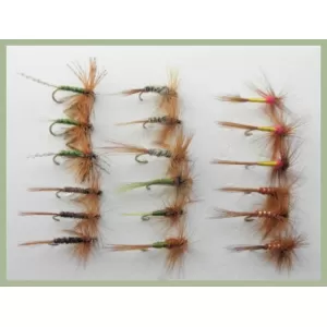 18  Dry Flies - 6 Varieties