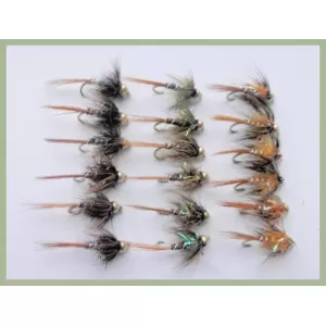 18 Goldhead Crunchers - Black, Olive, Orange