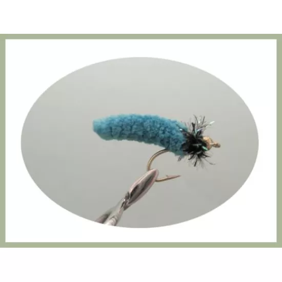 16 Mop Flies, Goldhead & Fritz Mixed