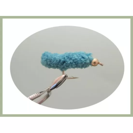 16 Mop Flies, Goldhead & Fritz Mixed