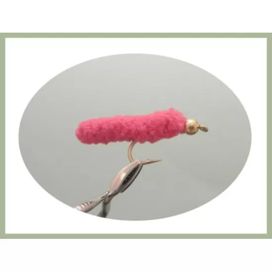 16 Mop Flies, Goldhead & Fritz Mixed