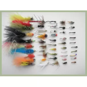 50 Barbless Mixed Flies