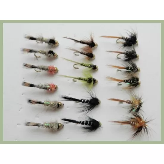 18 Goldhead Nymphs - Good for Grayling