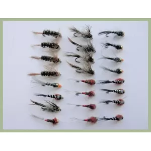 24 Goldhead Jig Flies