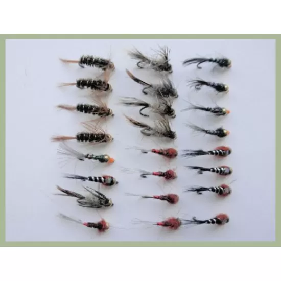 24 Goldhead Jig Flies