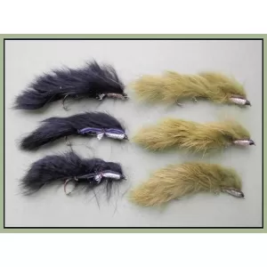 6 Snake Zonkers -Black & Olive