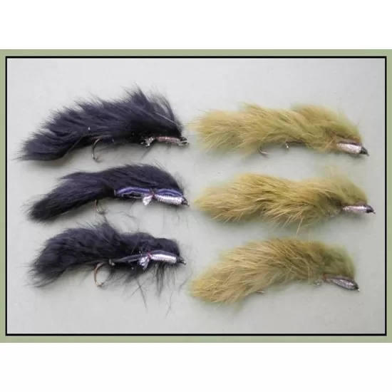 6 Snake Zonkers -Black & Olive