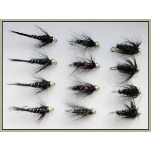 12 Goldhead Nymph - Three Varieties