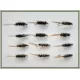 12 Barbless Diawl Bach Nymph - Mixed