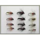 12 Emerger, Micks, Black/Red. Pheasant Tail