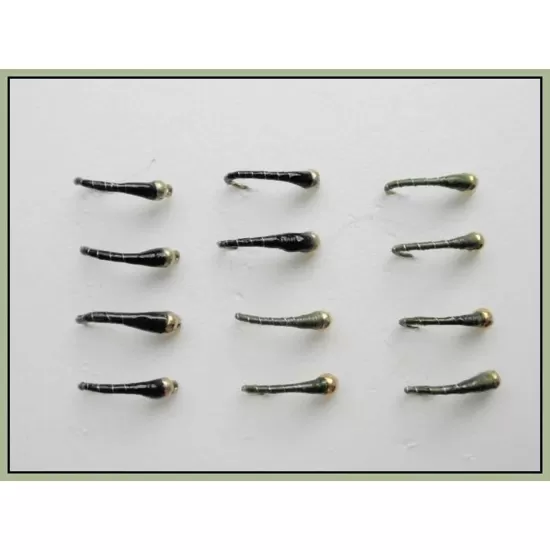 12 Goldhead Epoxy, Black & Olive