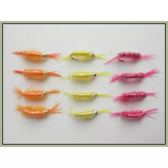 12 Scud, Pink, Yellow & Orange