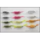 12 Barbless Scud, Mixed Colours
