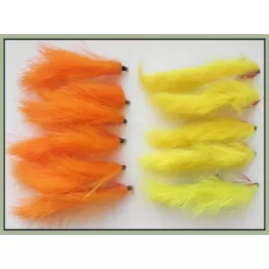12 Unweighted Yellow/Orange Zonkers