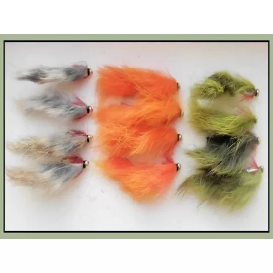 12 Goldhead Zonkers,Olive,Orange,Natural