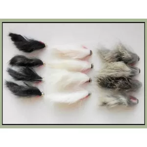 12 Goldhead Zonkers,White & Natural,Black
