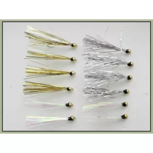 12 Goldhead Sparklers, Pearl, Silver & Gold