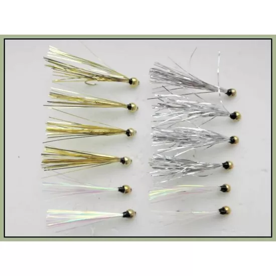 12 Goldhead Sparklers, Pearl, Silver & Gold