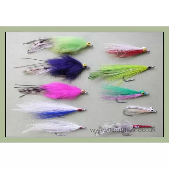Bumper Pack 10 Mixed Bass Flies