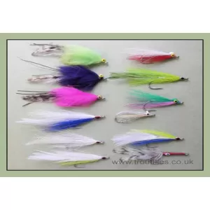 Bumper Pack 12 Mixed Bass Flies