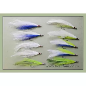 10 Deceiver Bass Flies