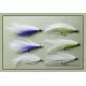 6 Deceiver Bass Flies