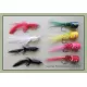 8 Pike Flies - Bangers and Gurglers