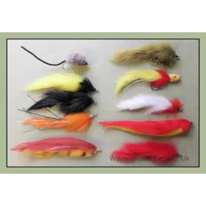 10 Mixed Pike Flies